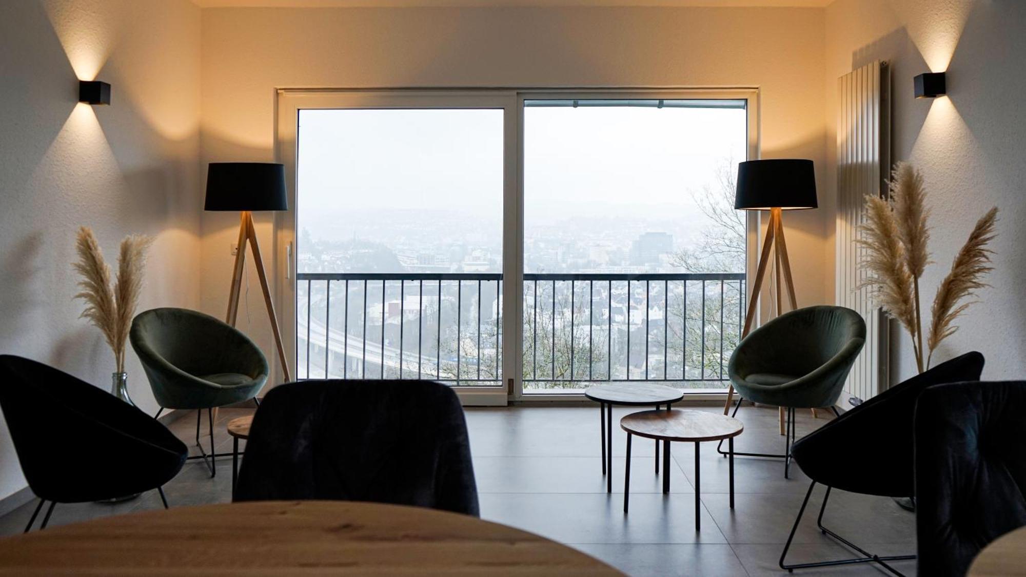 Si-View Einzelzimmer Zimmer 25 - Hotel Siegen Buitenkant foto